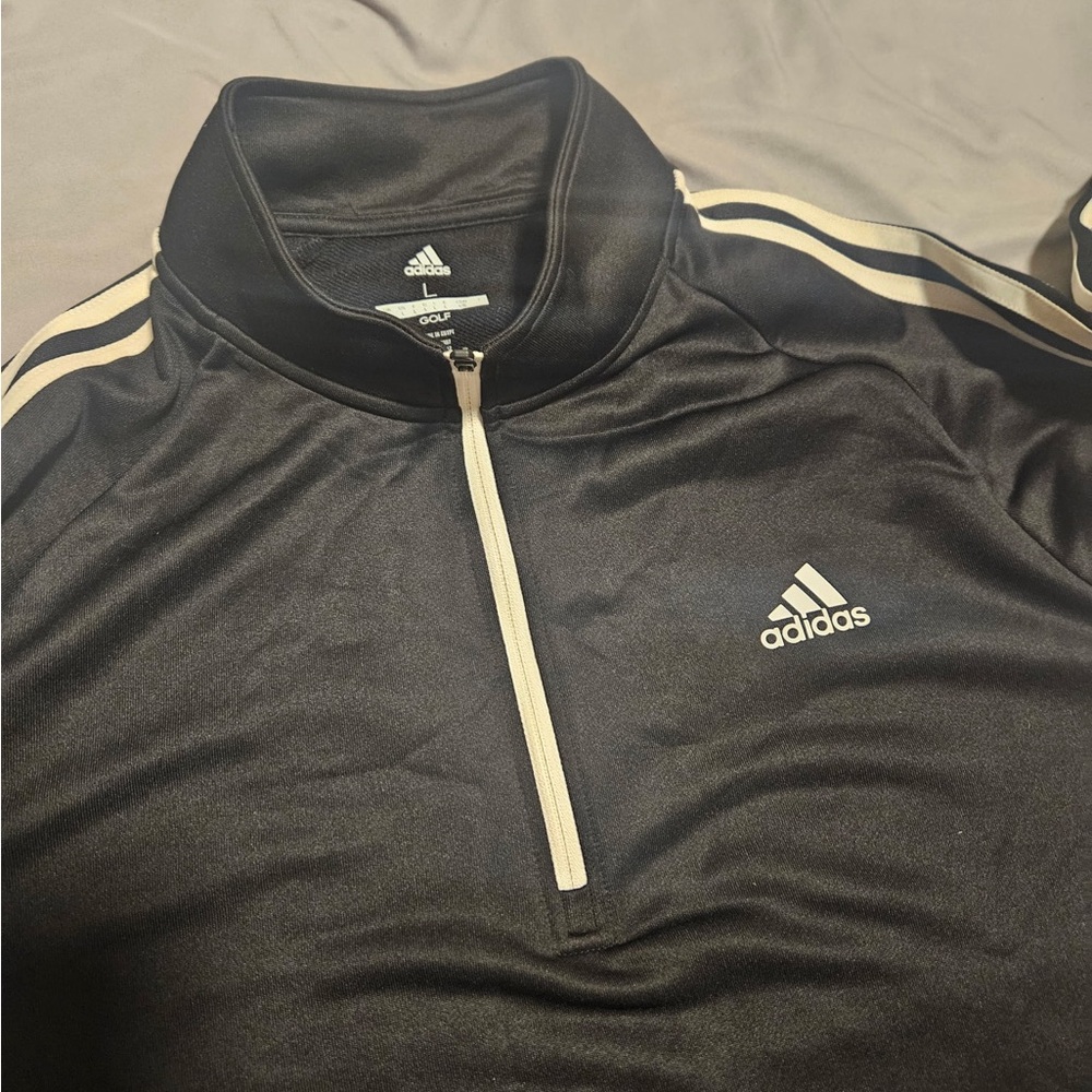 Adidas Black Performance Golf Jacket - image 4